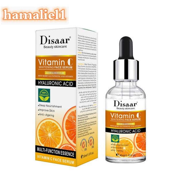 (Hàng Mới Về) Serum Vitamin C Tái Tạo Da Mặt Chống Nếp Nhăn Trị Mụn