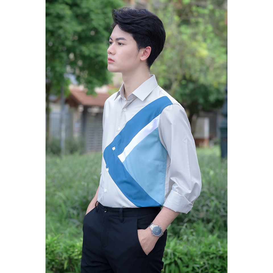 ÁO SƠ MI NAM HỘP CAO CẤP DÀI TAY HÀN QUỐC, FORM SLIMFIT DỄ MẶC, CHẤT LIỆU LỤA NẾN CAO CẤP, ĐỦ SIZE M, L, XL | BigBuy360 - bigbuy360.vn