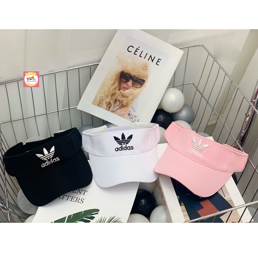 Mũ lưỡi trai nửa đầu Adidas lụa gai Unisex màu sắc đa dạng trẻ trung tiện lợi