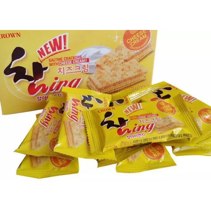 Bánh quy phô mai Crown 135g