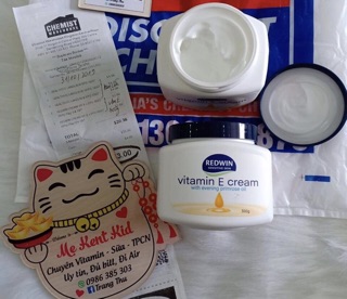 Kem dưỡng vitamin E Redwin Úc
