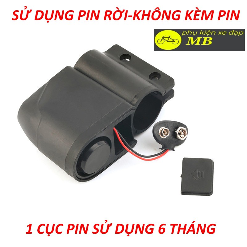 chống trộm xe đạp- báo động xe đạp không dây cao cấp điều khiển từ xa