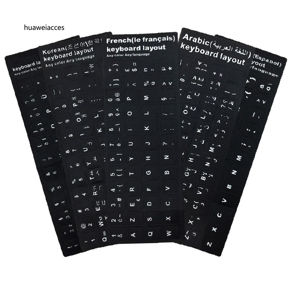 Miếng dán bàn phím với 8 ngôn ngữ tùy chọn | BigBuy360 - bigbuy360.vn