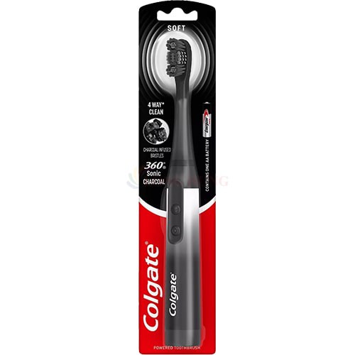 Bàn chải điện dùng pin Colgate 360° Sonic - Hàng nhập khẩu