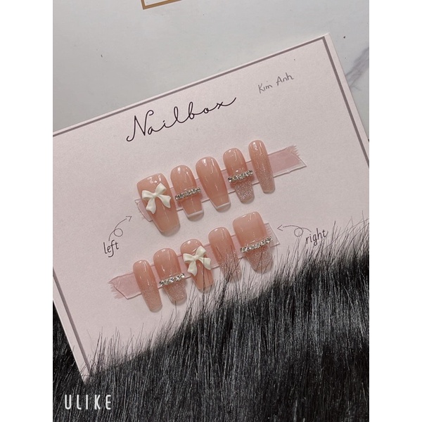 Set nơ trắng siêu xinh