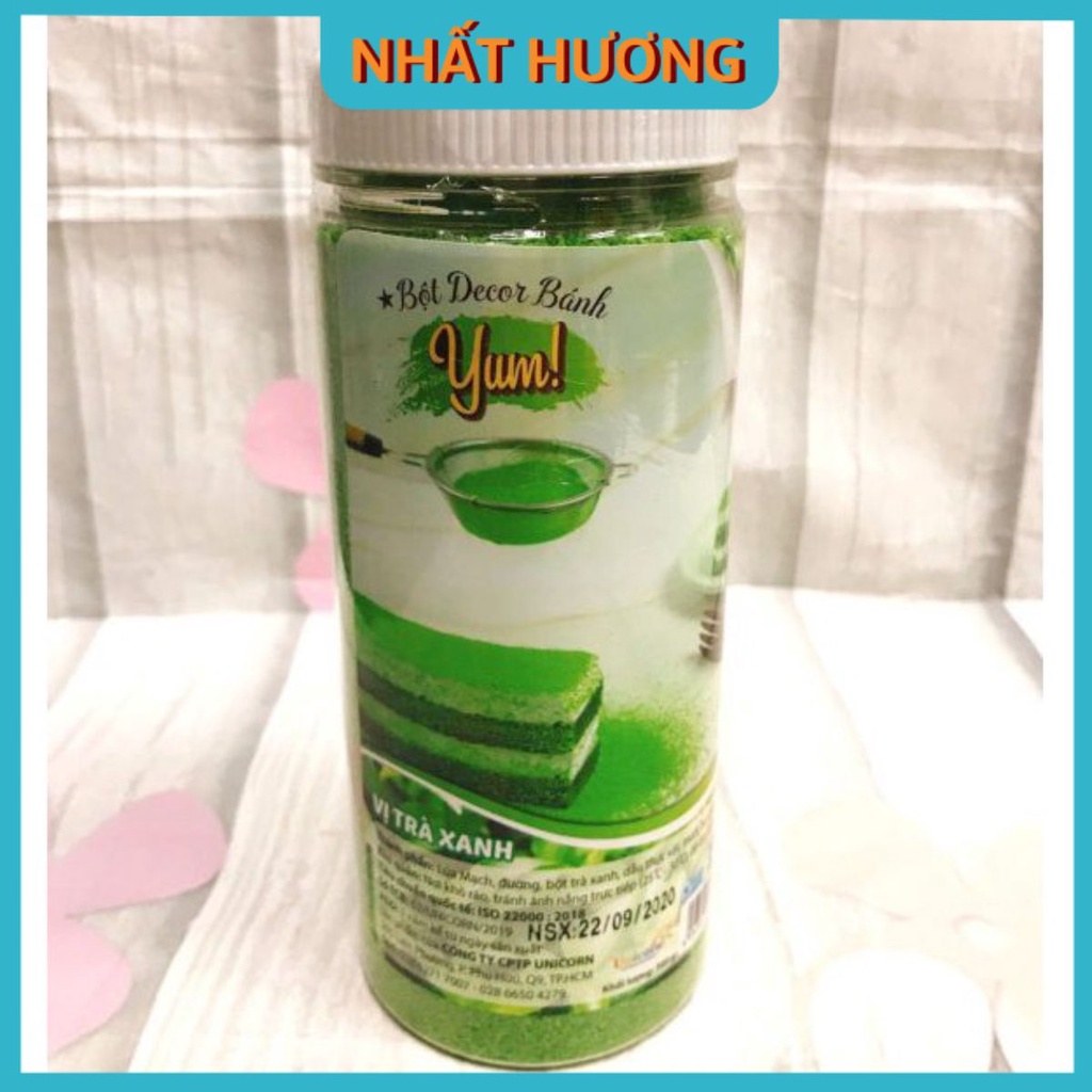 Bột Decor Bánh Vị Trà Xanh 300gr