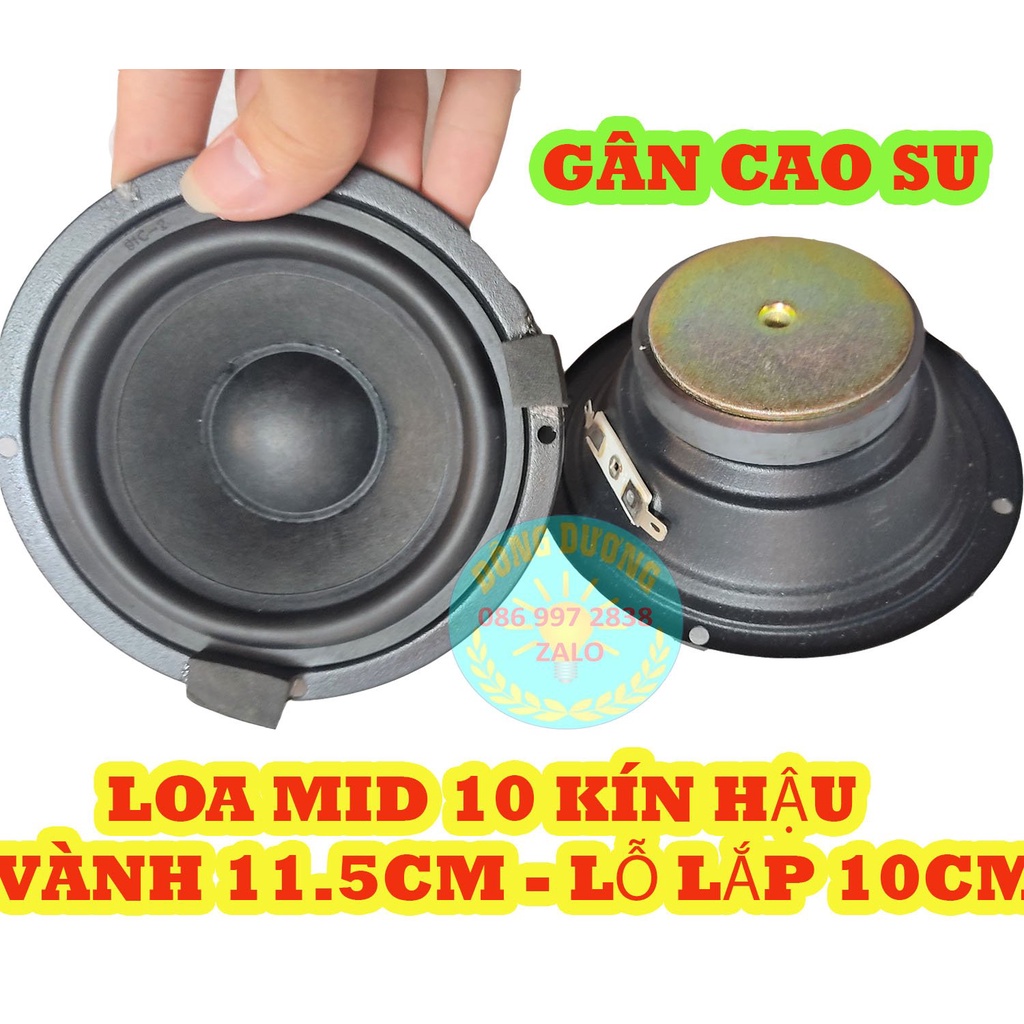 BỘ 2 CỦ LOA MID 10 RỜI TỪ 60