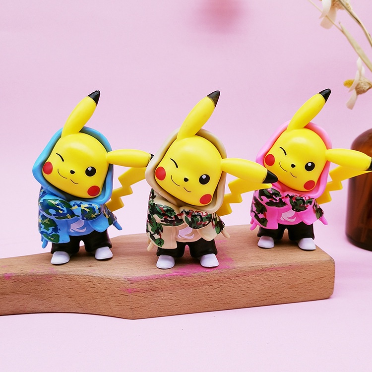 Mô hình Pikachu nháy mắt dễ thương