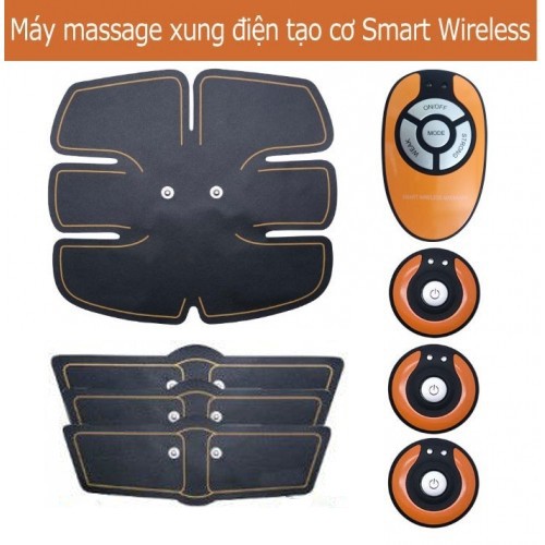 Máy Massage Xung Điện Tạo Cơ Bụng 6 Múi Smart Wireless Mobile GYM