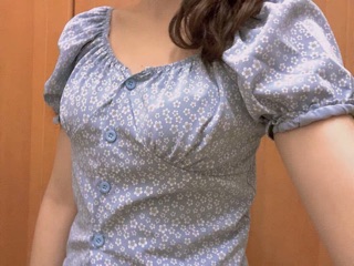 Áo Croptop Hoa Nhí ( Có ảnh thật )