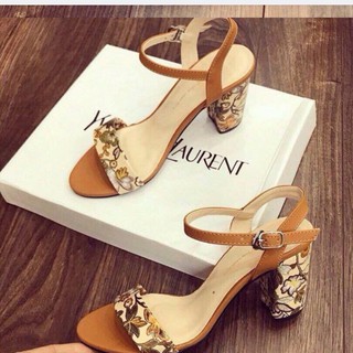 Giày cao gót giá rẻ/freeship từ 150k/Sandal hoa cao cấp
