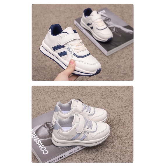 Giày Thể Thao Hai Vạch Basic Cho Bé Trai và Bé Gái Từ Size 26-37