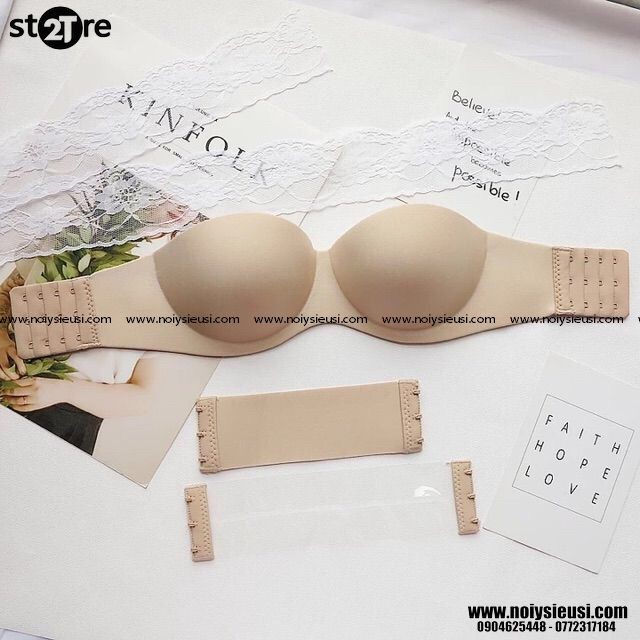 Áo Nâng Ngực Su Đúc Mouse Vừa Không Dây Nguyên Khối 0203 | 2t store nội y siêu sỉ