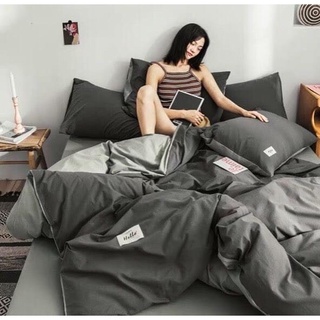 Bộ Gra Trải Giường Cotton Tici Mịn cho Homestay Khách Sạn ( Chọn Màu) Đầy đủ size
