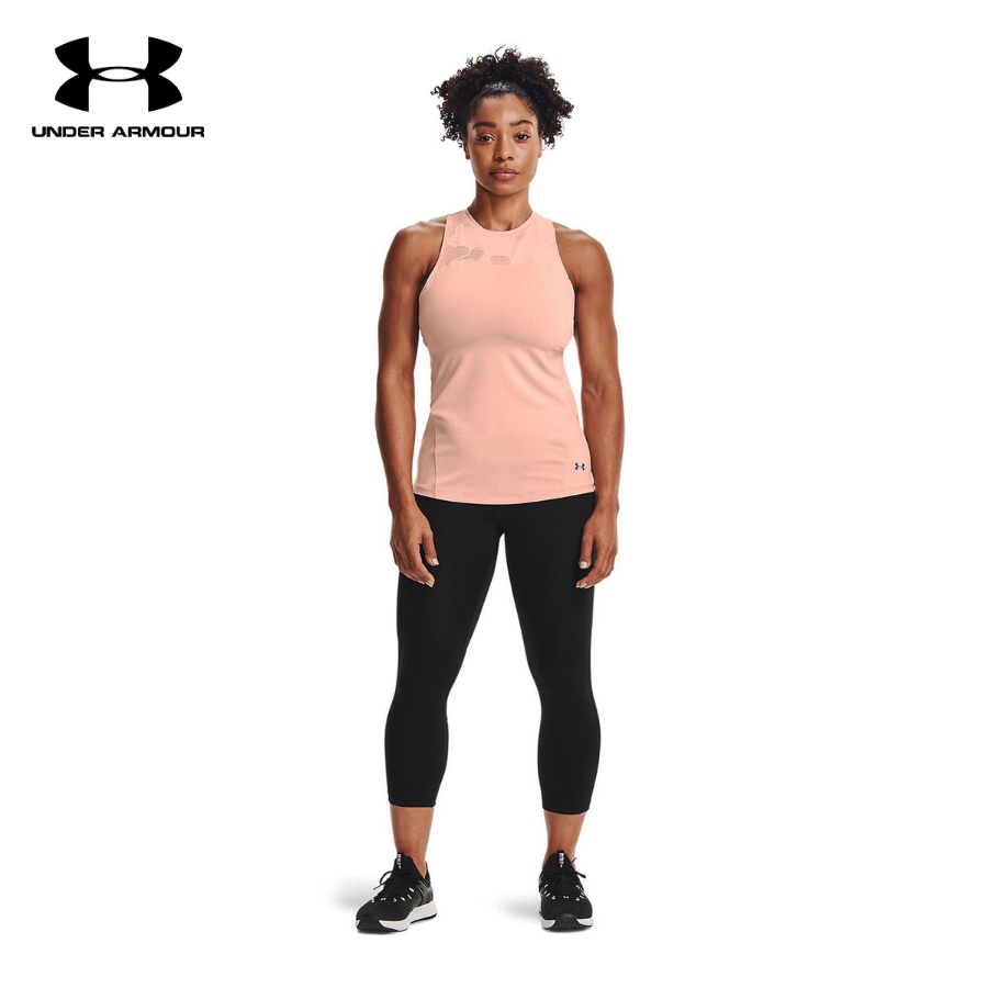Quần legging thể thao nữ Under Armour RUSH™ No-Slip Waistband Vent - 1365357-001