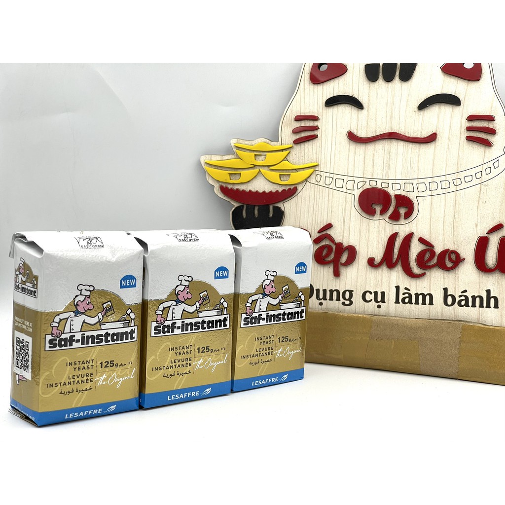 Men Nở Ngọt, Men Lạt Khô Pháp Saf-Instant Hiệu Đầu Bếp Gói