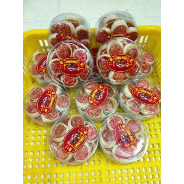 Bánh Pía Mini Không Trứng lehanh giá sỉ 10 Cái