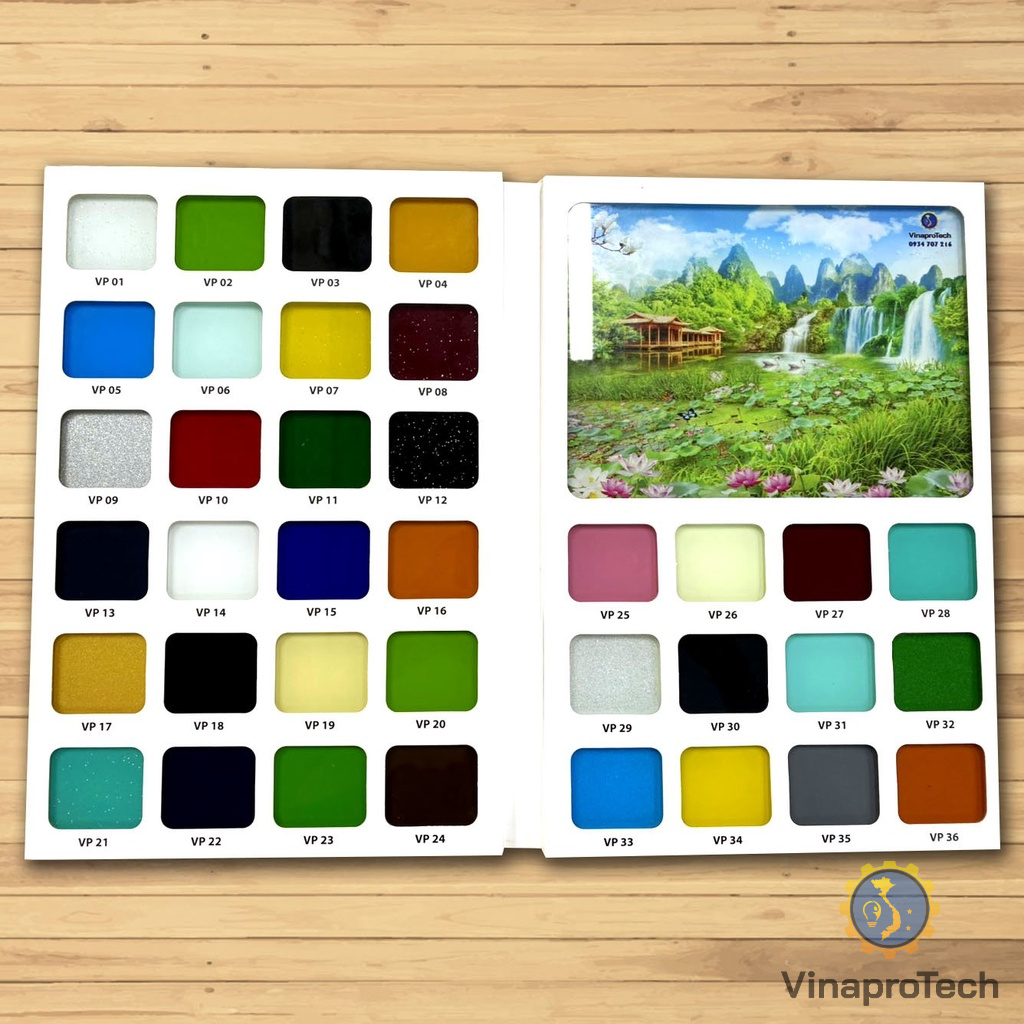 Combo sơn kính chuyên dụng độ bám cao Vinaprotech