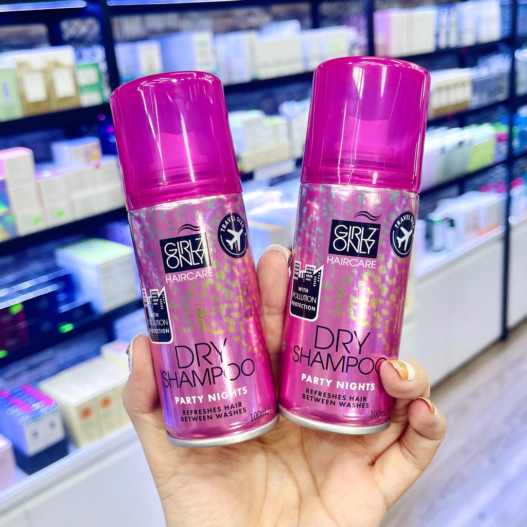 Dầu Gội Khô Girlz Only Party Nights  travel size 100ml