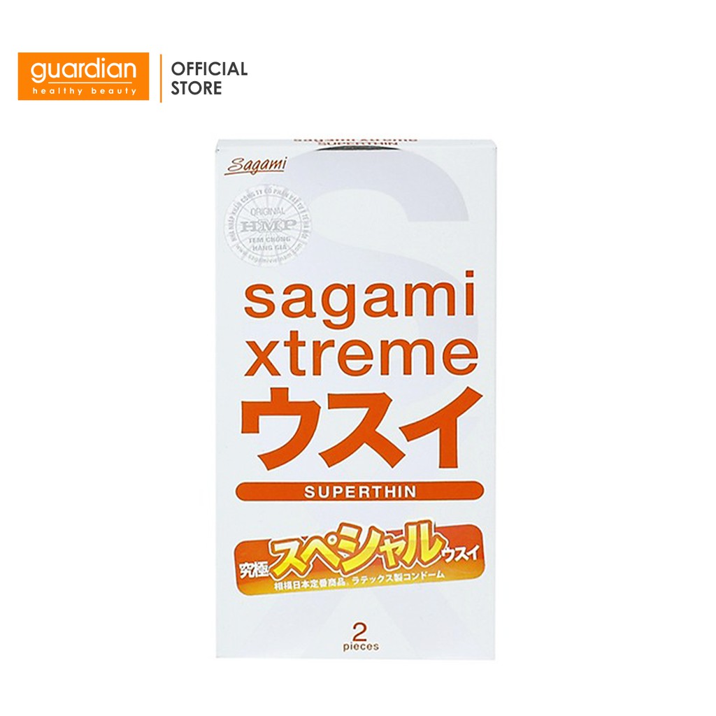 Bao cao su Sagami Xtreme Super Thin 2 cái