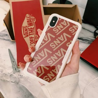 Ốp Điện Thoại In Chữ Vans Cá Tính Cho Iphone Xs 11 Pro Max Xr I7 I8 Plus Mobile