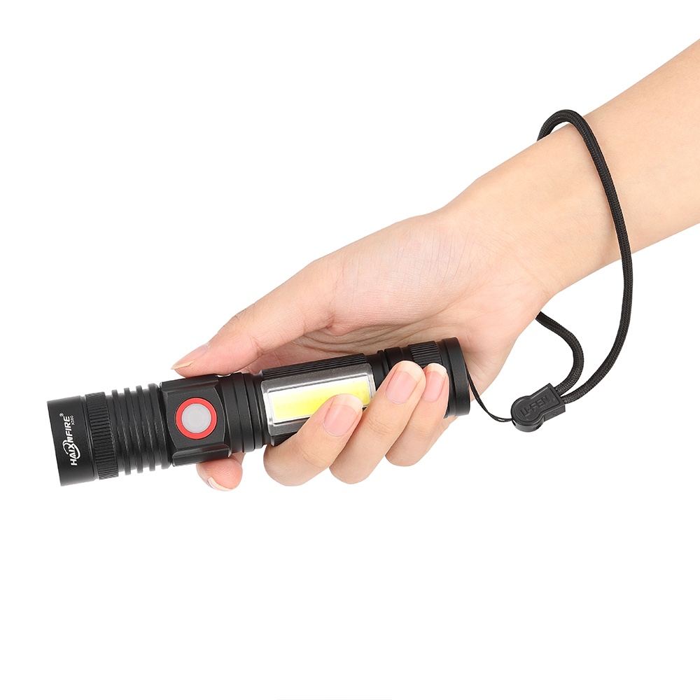 Haixnfire X580 Đèn pin LEDXML T6 có thể phóng đại chùm sáng | BigBuy360 - bigbuy360.vn