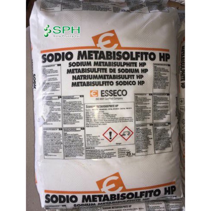 1 bao 25kg Sodium Metabisulfite Na2S2O5- Hsd 2027