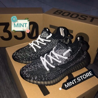 Giày thể thao Sneaker Đen Static Phản quang