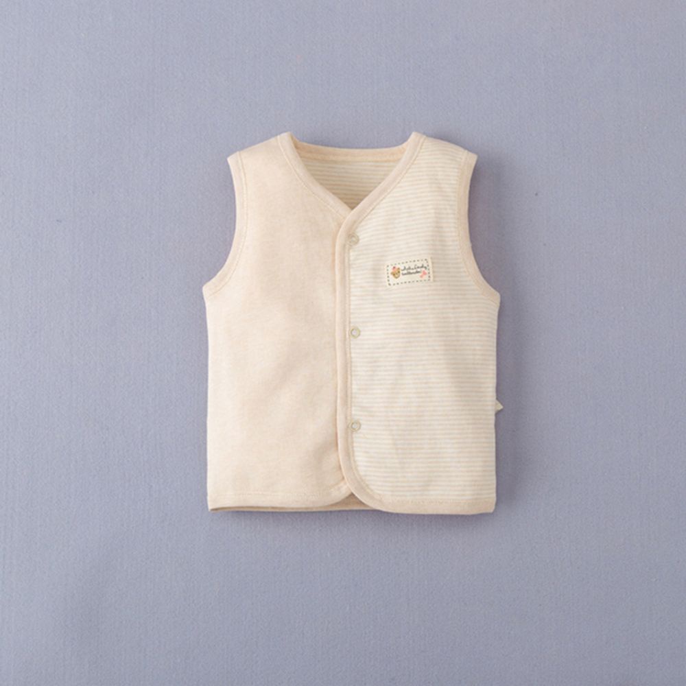 Áo gile cho bé sơ sinh 2 lớp giữ ấm cơ thể cho bé chất liệu Cotton