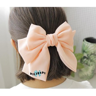 Kẹp Nơ Daisy màu Trơn Bản To dành style Hàn Quốc xinh xinh cho các nàng tóc ngắn và dài