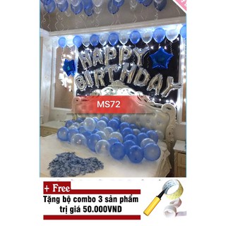 Set bóng sinh nhật siêu lãng man ms72