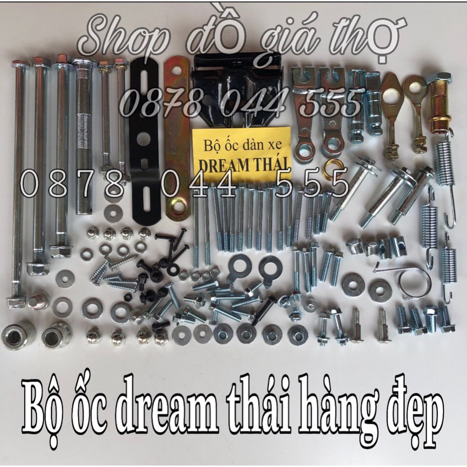 Bộ Ốc Dàn Xe Dream Thái Hàng Đẹp