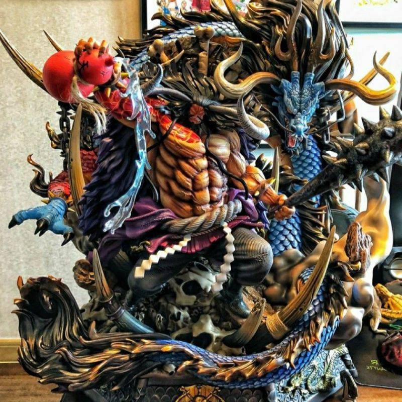 Figure One Piece Một mảnh tinh tế Văn phòng Aberdeen Đồ chơi trang trí bằng đồng Bạch kim Kim cương Mô hình điêu khắc Tú