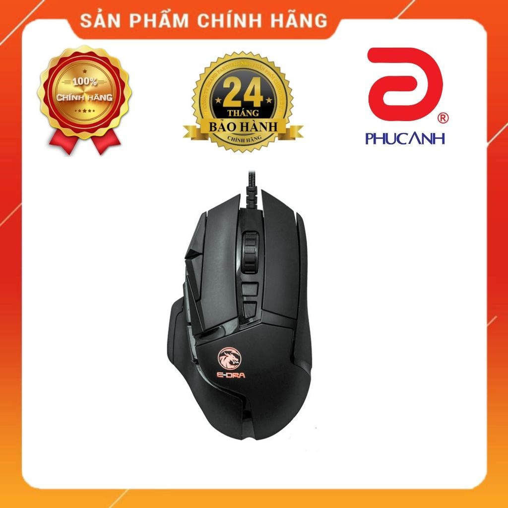 Chuột có dây E-DRA EM6502 Pro Gaming