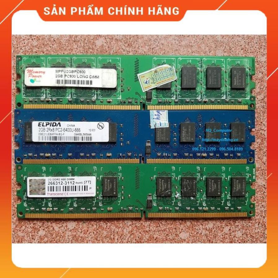 RAM máy bàn 2GB_DDR2_Bus 800 đang chạy tốt