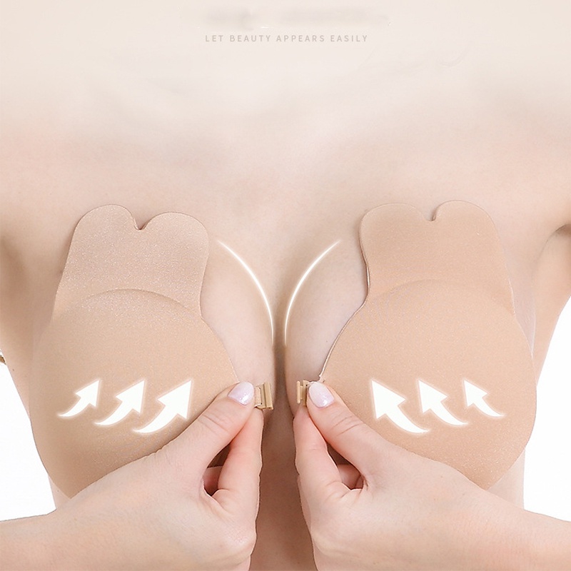 Miếng dán nâng ngực AIJOLEN bằng silicon vô hình tái sử dụng cho nữ