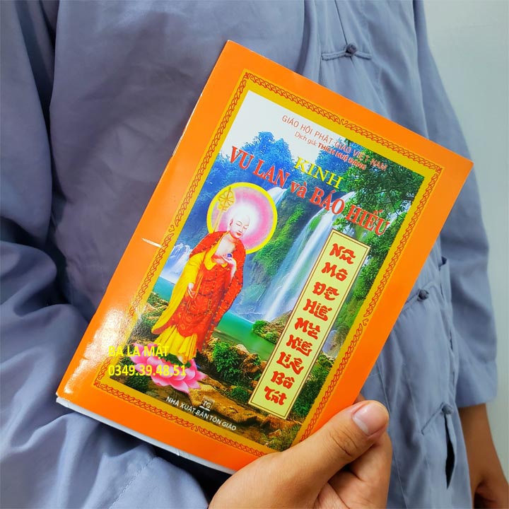 Sách - Kinh Vu Lan Báo Hiếu Trọn Bộ Bìa Giấy