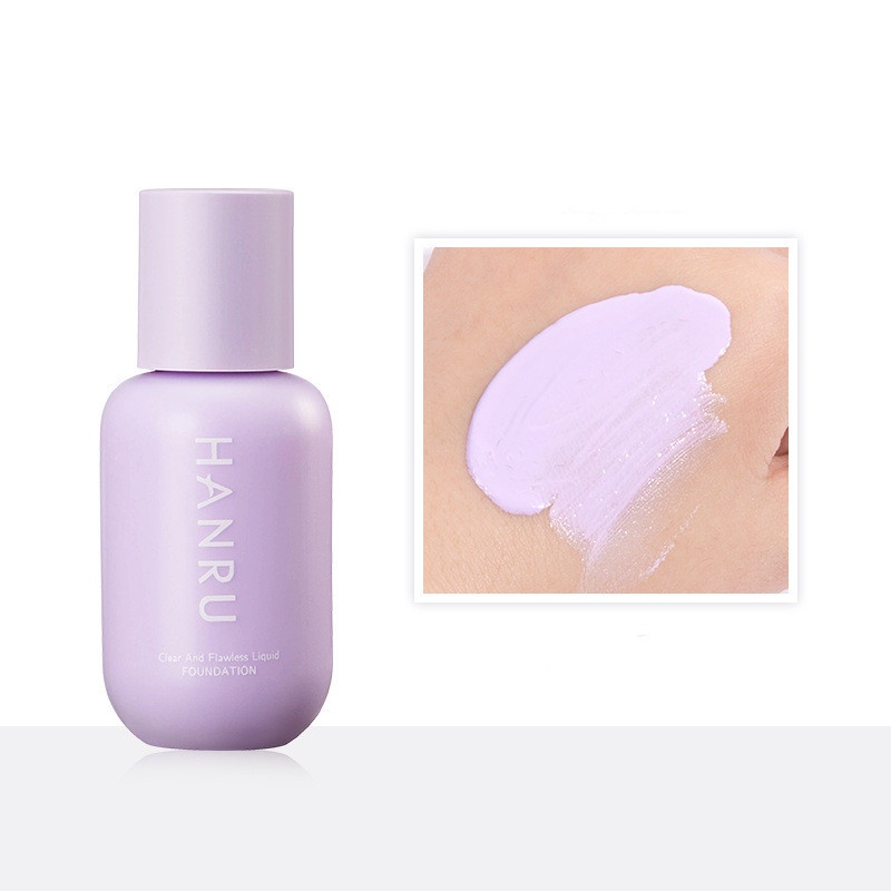 HANRU Kem Nền Che Khuyết Điểm Dạng Lỏng Dưỡng Ẩm Chống Thấm Nước Kiềm Dầu