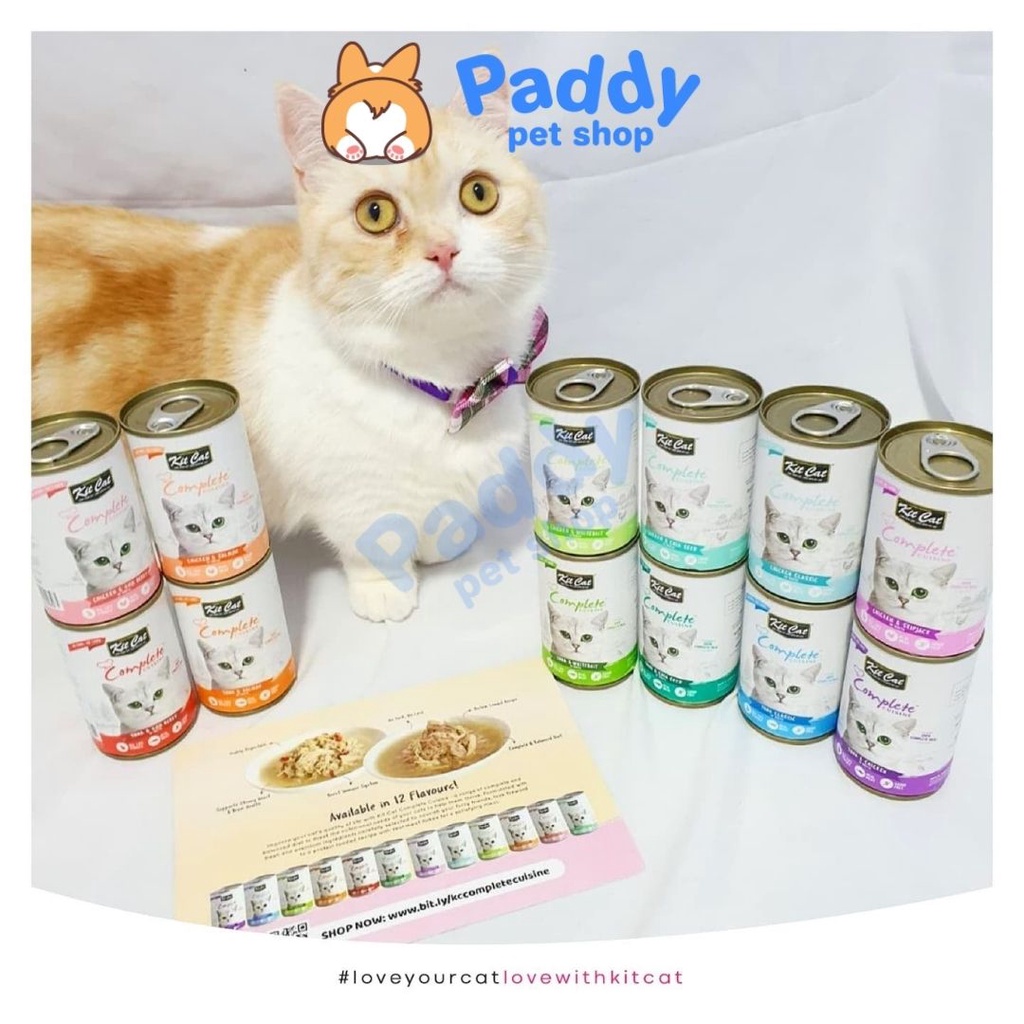 Pate Mèo Kit Cat Complete Cuisine (Lon 150g)