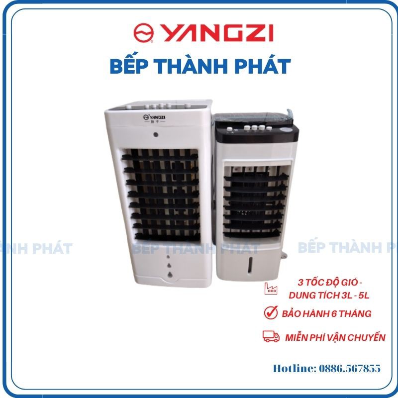 Quạt Điều Hòa Mini YangZi Hơi Nước Loại Nhỏ 3l Và 5l [Đổi Trả 7 Ngày Bảo Hành 6 Tháng]