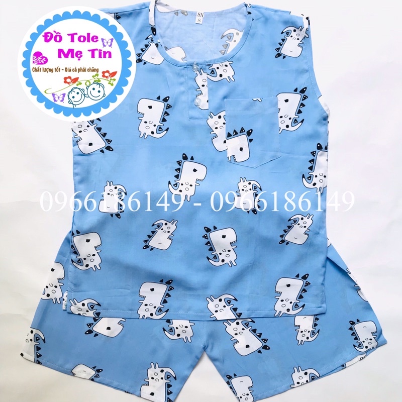 Đồ tôn (lanh) sát nách bé trai size 8(19-21kg)