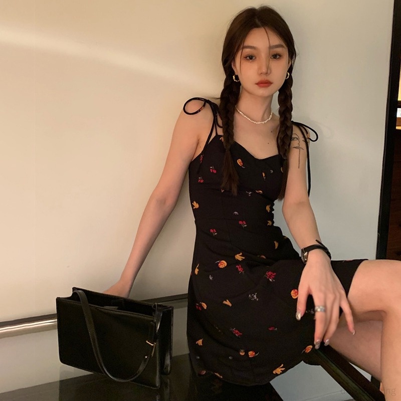 Đầm Ôm Hai Dây Siêu Ngắn Gợi Cảm Cho Nữ