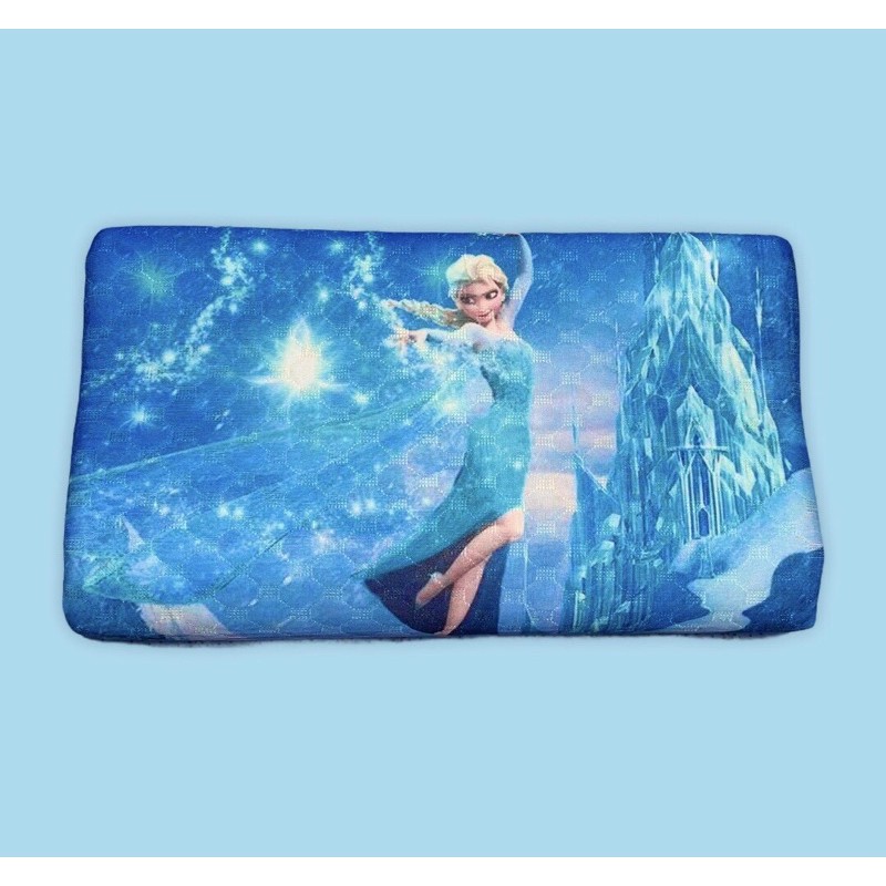Freeship❤️ Gối cao su non cho bé 🍀 mẫu Elsa, Kitty, Doremon, Siêu nhân...❤️ mát lạnh