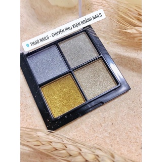 (HOT) Tráng gương nén 4 màu - phụ kiện đồ nail