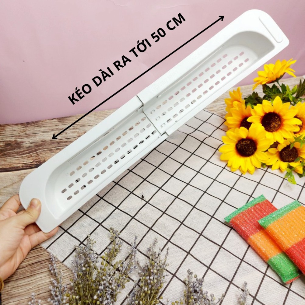 Giá để đồ rửa chén bồn rửa chén nhựa Việt nhật cao cấp thông minh