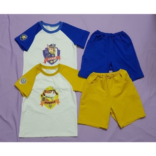 Bộ cotton hình chó cứu hộ
