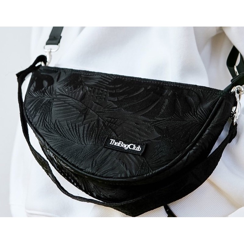 Túi xách Unisex - EMBOSSED SADDLE BAG