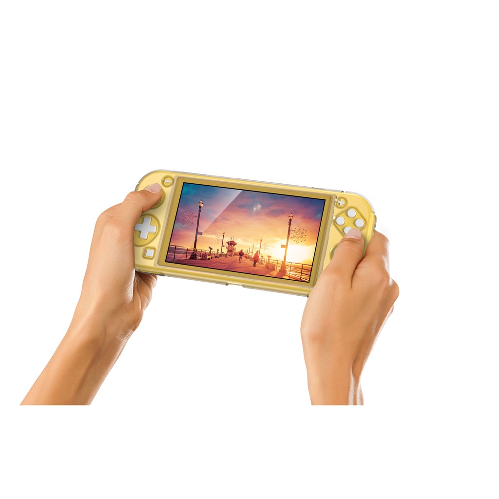 Ốp nhựa cứng trong suốt cho Nintendo Switch Lite, Case trong suốt cho Switch Lite