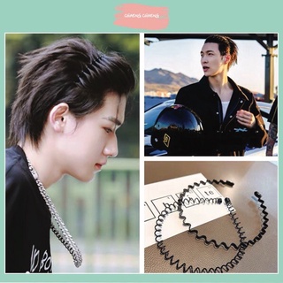 Bờm cài tóc nam nữ băng đô cài tóc unisex kim loại phong cách cá tính hàn quốc