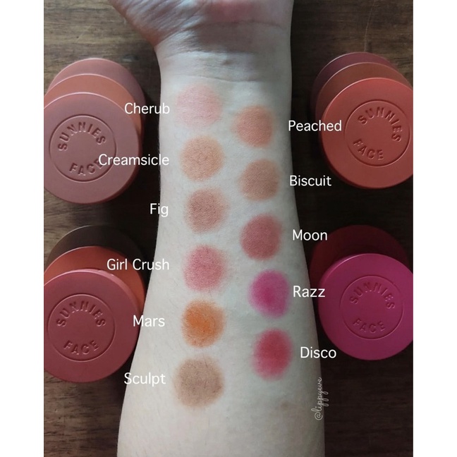 MÁ HỒNG DẠNG KEM  AIRBLUSH SUNNIES FACE